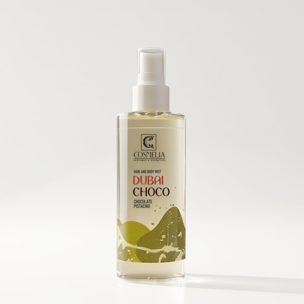 Με πανθενόλη, εκχύλισμα χαμομηλιού και αλόη, το Dubai Choco Hair & Body Mist φροντίζει απαλά την επιδερμίδα και τα μαλλιά, προσφέροντας άμεση δροσιά, αναζωογόνηση και ένα εκλεπτυσμένο, μακράς διάρκειας άρωμα. Για απόλυτη εμπειρία αρωματικής φροντίδας, συνδυάστε το με το Body Mousse της ίδιας σειράς.